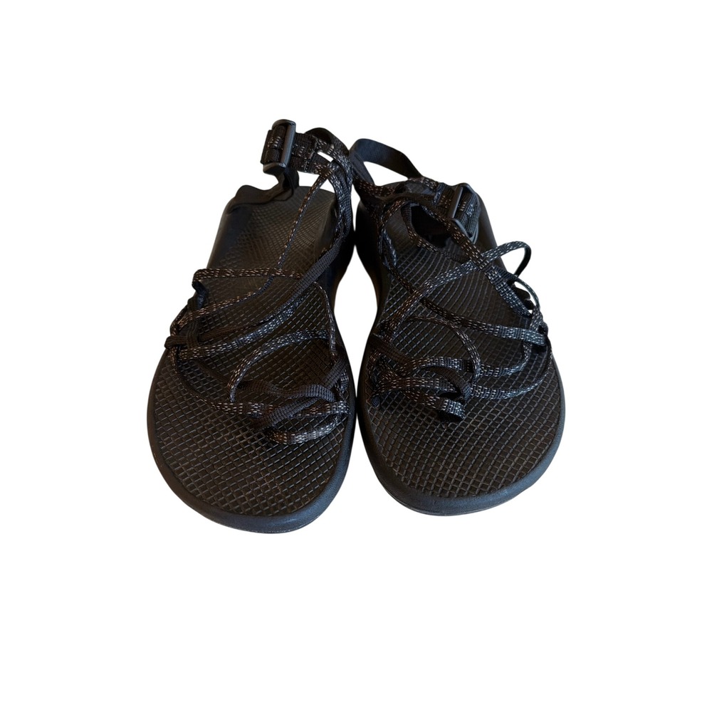 Chaco Sandals Black Z/Cloud X2 Strappy Athletic Toe Loop W12 Hiking Water Shoe